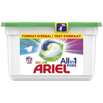 Action Lessive 3-en-1 Ariel Fresh Air offre