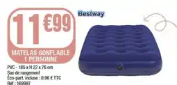 La Foir'Fouille BESTWAY Matelas gonflable 1 personne offre