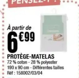 La Foir'Fouille Protège-matelas offre