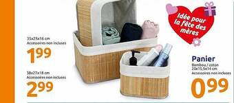 Action Panier offre