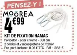 La Foir'Fouille Kit de fixation hamac offre
