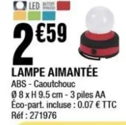 La Foir'Fouille Lampe aimantée offre