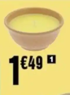 La Foir'Fouille Bougie citronnelle offre