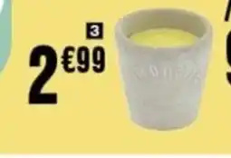 La Foir'Fouille Bougie citronnelle offre