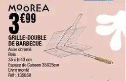 La Foir'Fouille Grille-double de barbecue offre