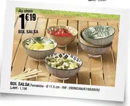 La Foir'Fouille Bol salsa offre
