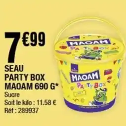 MAOAM Seau party box