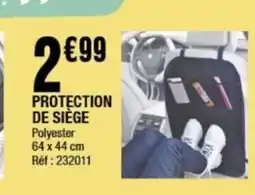 La Foir'Fouille Protection de siège offre