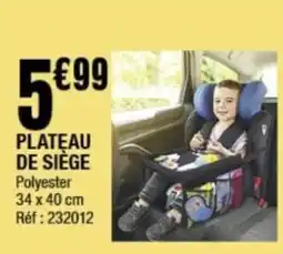 La Foir'Fouille Plateau de siège offre