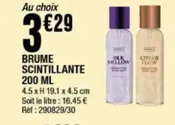 La Foir'Fouille Brume scintillante offre