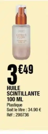 Huile scintillante