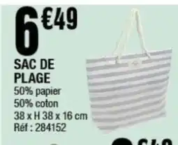 La Foir'Fouille Sac de plage offre