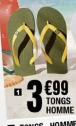 La Foir'Fouille Tongs homme offre