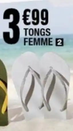 La Foir'Fouille Tongs femme offre