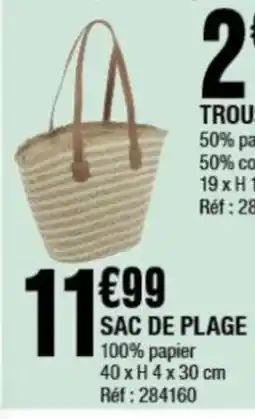 La Foir'Fouille Sac de plage offre