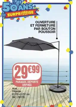 La Foir'Fouille Parasol deporte orphee offre