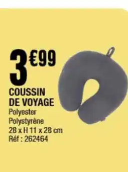 La Foir'Fouille Coussin de voyage offre
