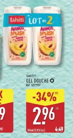 ALDI TAHITI Hel douche offre