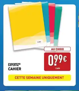 ALDI EXPERTIZ Cahier offre