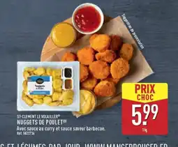 ALDI ST-CLÉMENT LE VOLAILLER nuggets de poulet offre