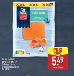 ALDI GOLDEN SEAFOOD Truite fumé offre