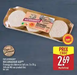 ALDI PAYS GOURMAND Rocamadour aop offre