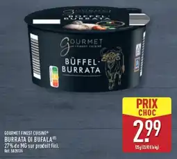ALDI GOURMET FINEST CUISINE Burrata di bufala offre