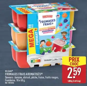 ALDI MILSANI Fromages frais aromatisés offre
