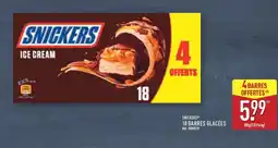 ALDI SNICKERS 18 barres glacées offre