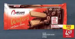 ALDI BALCONI Gaufrettesau cacao offre