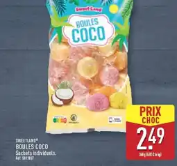 ALDI SWEETLAND Boules coco offre