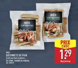 ALDI BBQ Bâtonnets de pain offre