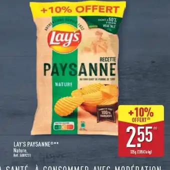 ALDI LAY'S Paysanne offre
