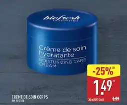 ALDI Crème de soin corps offre