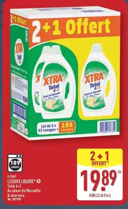 ALDI X-TRA Lessive liquide offre