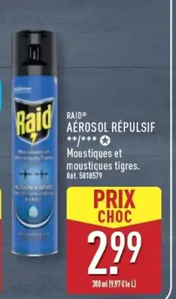 ALDI RAID Aérosol répulsif offre