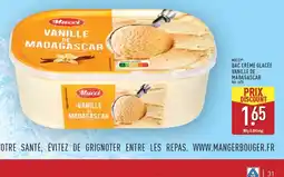 ALDI MUCCI Bac crème glacée vanille de madagascar offre