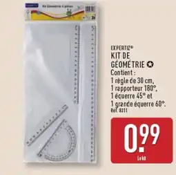 ALDI EXPERTIZ Kit de géométrie offre