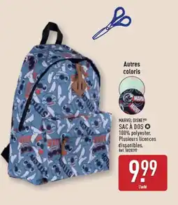 ALDI MARVEL DISNEY Sac à dos offre