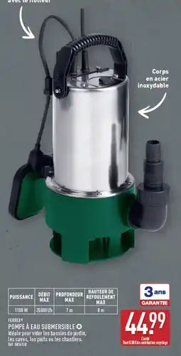 ALDI FERREX Pompe à eau submersible offre
