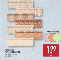 ALDI HOME CREATION Papier cadeau offre