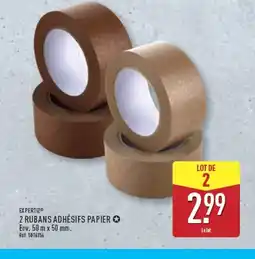 ALDI EXPERTIZ 2 rubans adhésifs papier offre