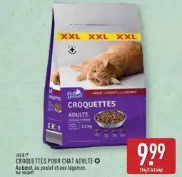 ALDI JULIET Croquettes pour chat adulte offre