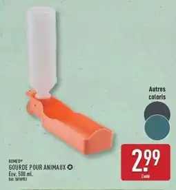 ALDI ROMÉO Gourde pour animaux offre
