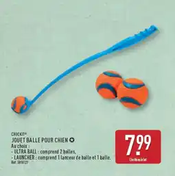 ALDI CHUCKIT Jouet balle pour chien offre