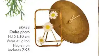 Cadre Photo Brass