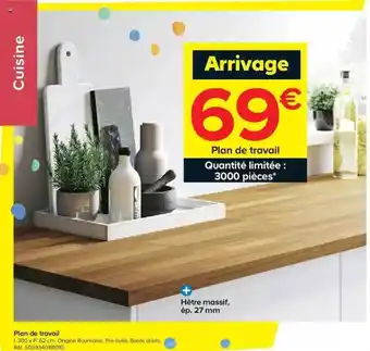 Castorama Plan De Travail offre