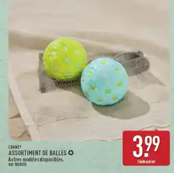 ALDI CRANE Assortiment de balles offre