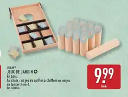 ALDI CRANE Jeux de jardin offre
