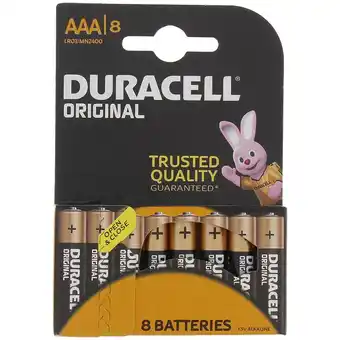 Action piles Duracell AAA offre